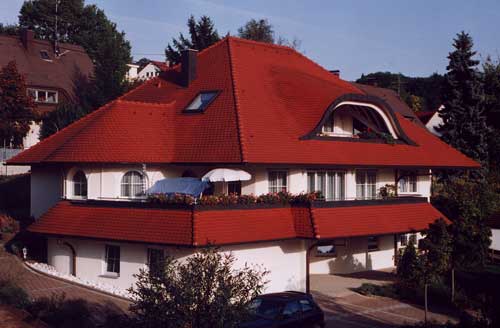 Biberschwanz-Dach